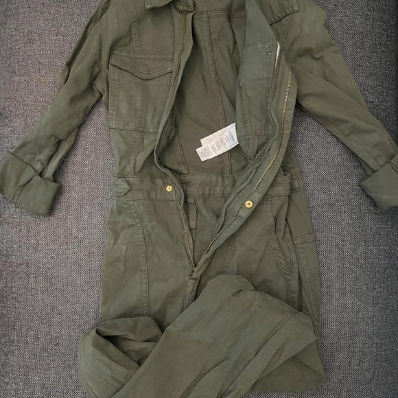 Good American Fit For Success Jumpsuit size 1 in FERN - Picture 3 of 3